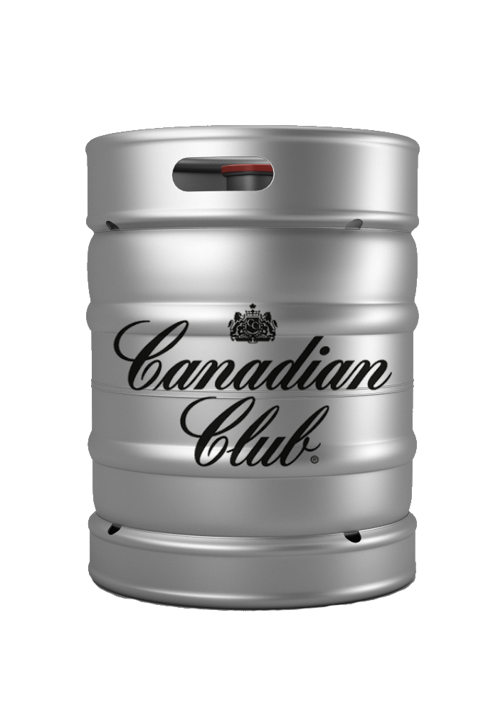 Canadian Club & Dry Keg