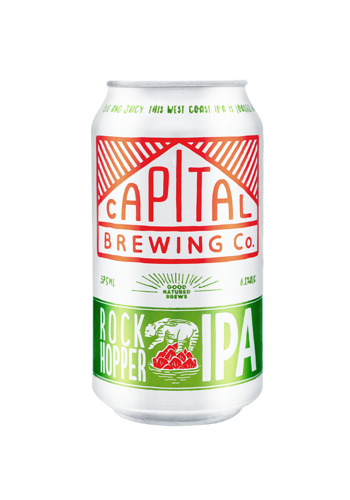 Capital Brewing Co. Rock Hopper IPA 375ml Can