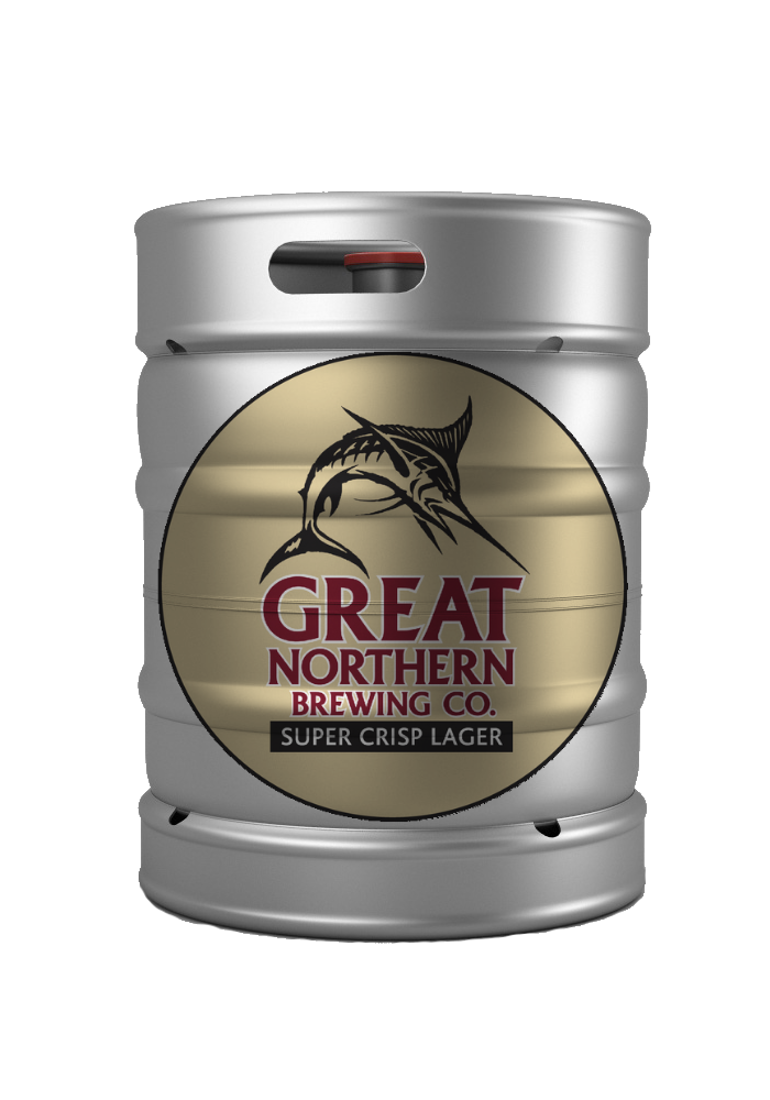 Great Northern Super Crisp Kegs Mobile Bevvy