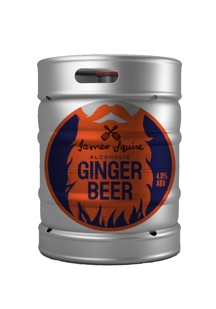James Squire Alcoholic Ginger Beer Kegs Mobile Bevvy