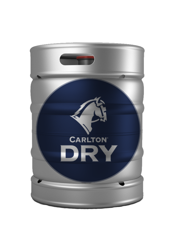 Carlton Dry Kegs