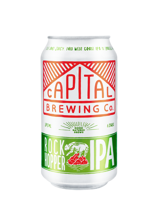Capital Brewing Co. Rock Hopper IPA 375ml Can