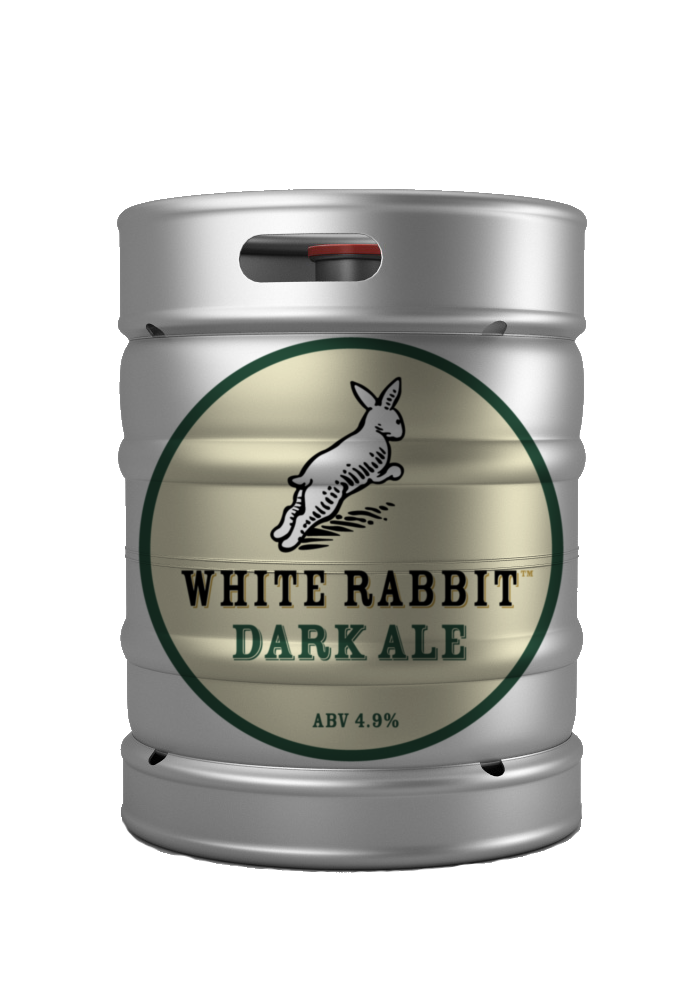 White Rabbit Dark Ale Kegs